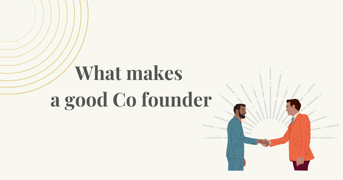 What makes a good co-founder